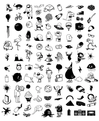 маленькие тату эскизы черно белые 14.08.2019 №043 - sketches small tattoo -  tatufoto.com - tatufoto.com