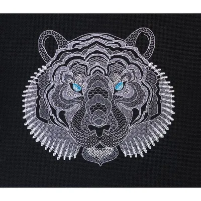 Черно-белый Набор для вышивки крестиком кота с изображением животного aida  14st 11ct холсты стежков вышивка своими руками рукоделие | AliExpress