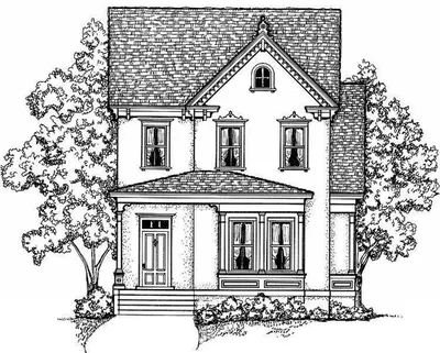 Здание, фасад, дом, угол, черно-белый, Дом, рисунок, угол, Черное и белое,  строительство png | PNGWing