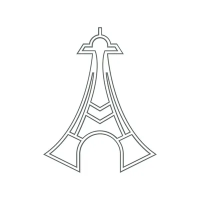 Araffes черно-белого фото эйфелевой башни, генеративное ии | Премиум Фото