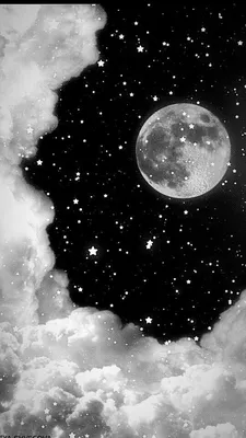 Космос, облака, дорога, черно- белый…» — создано в Шедевруме
