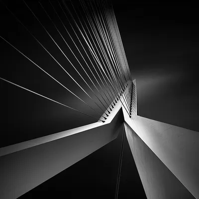 Черно-белый минимализм. Архитектурная фотография Джоэля Тжинтжелара (Joel  Tjintjelaar)