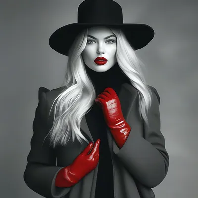 Современный черно-белый сексуальный курительный женский с красной шапкой с  губами печать художественный холст плакат для гостиной украшение домашний  декор для стен | AliExpress