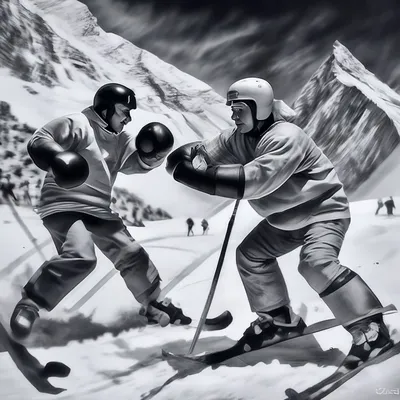 Черно-белые лики советского спорта | Пикабу