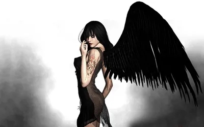 Черный ангел - 57 фото