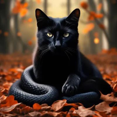 27 октября день чёрной кошки (…» — создано в Шедевруме