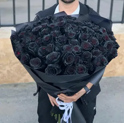 Букет черных роз – купить с бесплатной доставкой по Москве. Цена ниже!