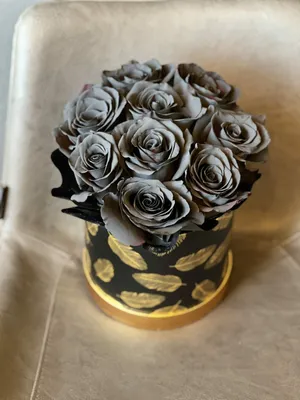 Купить Черные розы 9шт в Москве недорого с доставкой