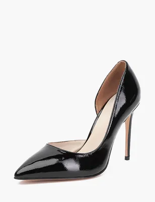 Замшевые женские черные туфли на толстом устойчивом каблуке 7.5 см купить в  интернет магазине Kwinto
