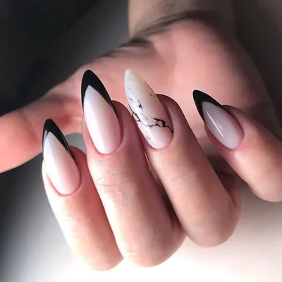 Пин от пользователя Ирина Орлова на доске nailart | Дизайн французского  маникюра, Французский дизайн ногтей, Длинные ногти