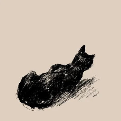 Черная кошка Рисунок, 19 мая, млекопитающее, кошка png | PNGEgg