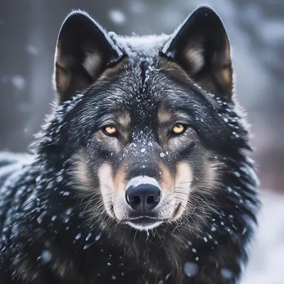 Чёрный волк» — создано в Шедевруме