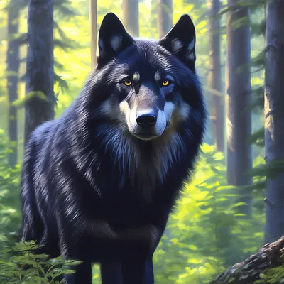 Черный волк (Станислав Лис) / Стихи.ру