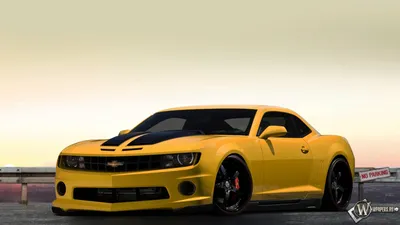 Chevrolet Camaro вид спереди обои для рабочего стола, картинки и фото -  RabStol.net