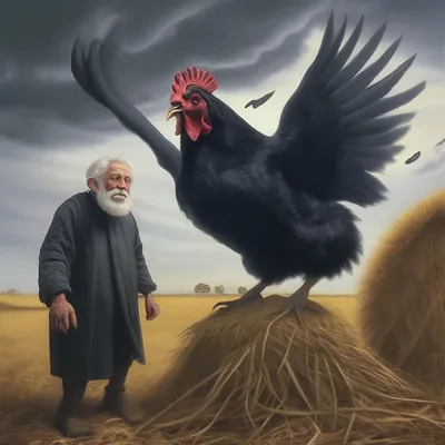 красная и черная курица с длинными перьями гуляет по двору, петух клоака  картинка фон картинки и Фото для бесплатной загрузки