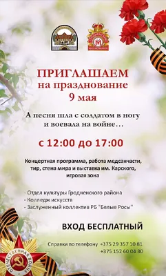 Программа проведения основных мероприятий на День Победы в Нижнекамске —  НТР 24