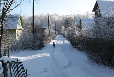 Зима на даче | konkurs.trip2rus.ru