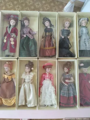 Фарфоровая кукла - Куклы дамы эпохи купить в Шопике | Волгоград - 787829