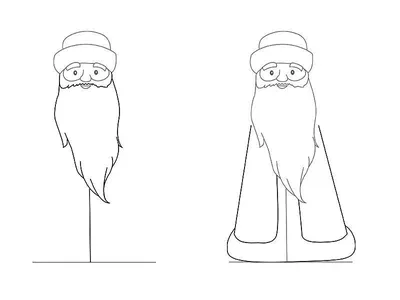 Набор для творчества. Рисунок с пайетками «Дед Мороз» купить в Чите  Аппликации в интернет-магазине Чита.дети (9919430)