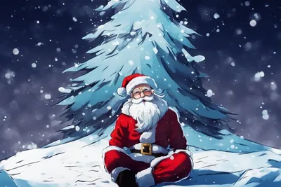 Дед Мороз Снегурочка Бумага Письмо Новый год, катание на лыжах, ребёнок,  люди, новый год png | Klipartz
