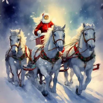 Дед Мороз и все-все-все: на чем ездят сказочные персонажи