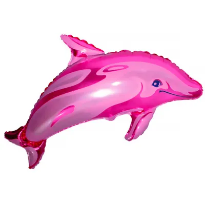Дельфинчик (фуксия) 36 см