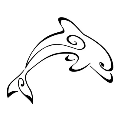 Рисунки и картинки - Дельфины - Christian Lassen - Морской мир