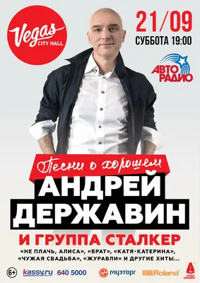 Андрей Державин и группа «Сталкер» – Коммерсантъ Новосибирск