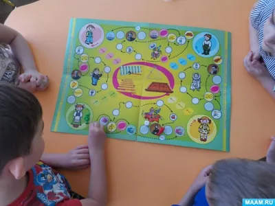 Дидактическая игра «Детский сад» - Скачать шаблон | Раннее развитие