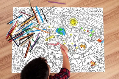 Иллюстрации космоса мультфильма с планет и иностранцами астронавт ракеты.  Яркие, красивые дети от рисования. Иллюстрация штока - иллюстрации  насчитывающей космос, цветасто: 192106802