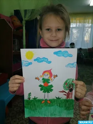 Детские рисунки, присланные на конкурс \"Лето. Цветы и растения\" - Страница 2
