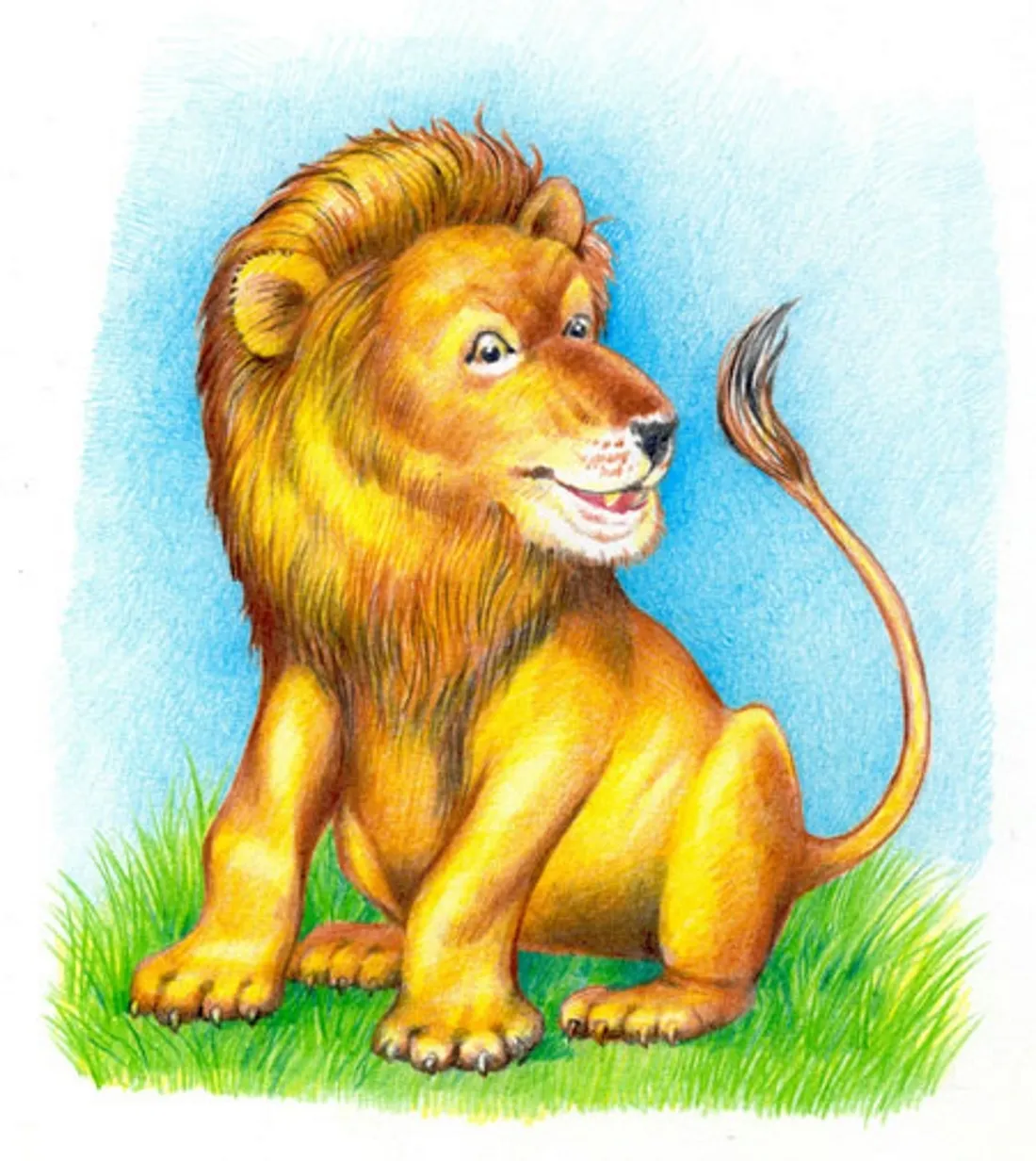 Маленький рассказ льва. Лев картинка для детей. Храбрый Лев. Сказочный Лев. Сказка про Льва.