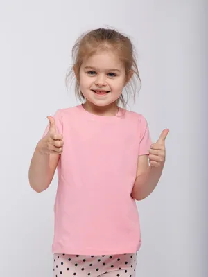Однотонные детские футболки оптом купить в Москве