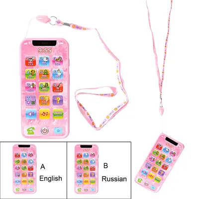 Детский музыкальный телефон игрушка - купить с доставкой по выгодным ценам  в интернет-магазине OZON (904890504)