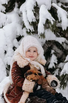Зимняя детская фотосессия | Детские фотосессии, Фотосессия, Фотограф