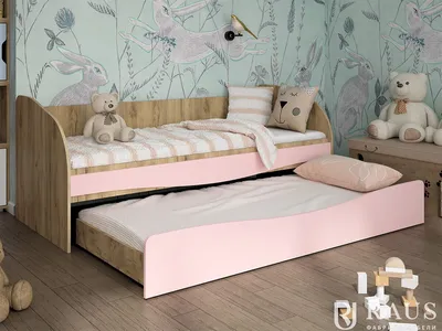 Угловая двухъярусная кровать Соня с наклонной лестницей (вариант 8) / Детские  кровати в Москве - интернет магазин мебели для детей Deti-krovati.ru
