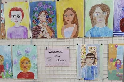 Рисунки на 8 марта — более 120 идей красивых и легких рисунков на  Международный Женский День