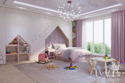 Мебель в светлых тонах для детской спальни девочки 6-9 лет | Детская мебель  | Дизайн | Mamka™ | Дзен