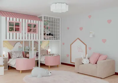 Детские комнаты в стиле минимализм
