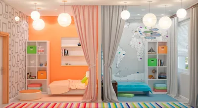 дизайн детской для новорожденного | Kids bedroom designs, Kids bedroom  design, Childrens furniture