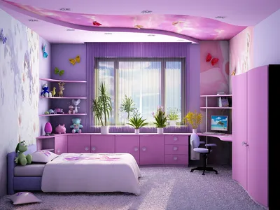 ≡ ➤ Розовая мебель для детской спальни девочки ⋆ ⋆ Фабрика мебели «Mamka™»  ᐈ Эксперт детского пространства
