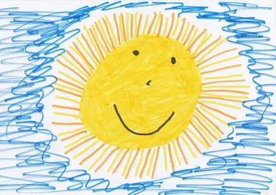 Раскраски для ребенка солнышко для 2 лет (50 фото) » рисунки для срисовки  на Газ-квас.ком