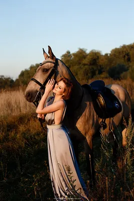 Девушка с лошадью стоковое изображение. изображение насчитывающей лужок -  26712079