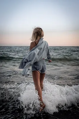 Девушка в море | Photo, Instagram photo, Photo and video