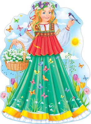 девушка весна рисунок для детей: 10 тыс изображений найдено в  Яндекс.Картинках | Whimsical art, Illustration art, Fantasy art