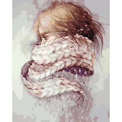 Пазл «Девушка Зима» из 210 элементов | Собрать онлайн пазл №140986