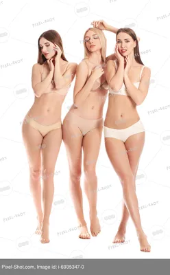 Фотообои \"Сексуальная девушка в нижнем белье и чулках\" - Арт. 270116 |  Купить в интернет-магазине Уютная стена