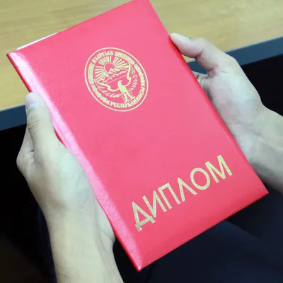Шаблон диплома с гербом и флагом Кыргызстана - ГрамотаДел - Шаблоны - Диплом