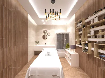 Дизайн массажного кабинета с орхидеями | Home Interiors
