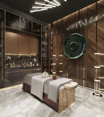 Стильный массажный кабинет ⋆ Студия дизайна элитных интерьеров Luxury  Antonovich Design